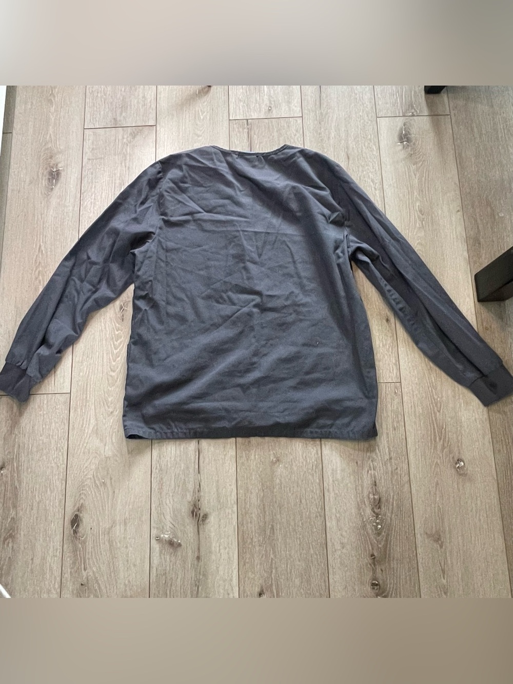 Cherokee Workwear Grey Snap Front Scrub Jacket - Women's Small - Picture 6 of 6